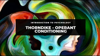 Thorndike  Operant conditioning [upl. by Netsryk]