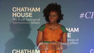 Chimamanda Ngozi Adichie on Storytelling  Chatham House 2018 [upl. by Asiole]