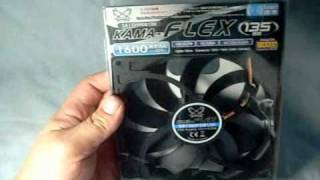 Scythe New KamaFlex 135mm And PWM120amp92mm case fans [upl. by Siaht]