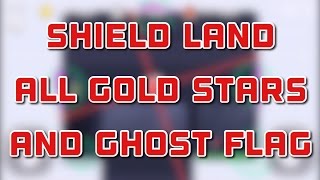 Flappy Golf 2  Shield Land  All Gold Stars and Ghost Flag [upl. by Jun]