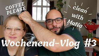 WochenendVlog 3  clean with MaNa  mini shopping haul [upl. by Einor]