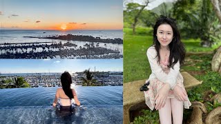 Hawaii Vlog  欧胡岛冬季之旅  美食推荐  绝美海滩  平等院  植物园 [upl. by Trula]