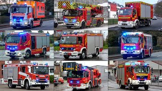 WLF RÜSTWAGEN amp MEHR  Feuerwehr ENNEPERUHR KREIS  XXLEinsatzfahrten Zusammenschnitt [upl. by Ahsenet]