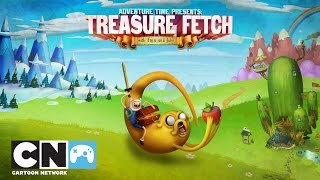 Tijd voor Avontuur Treasure Fetch  Mobiele app  Cartoon Network [upl. by Dot278]