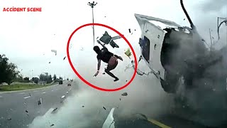 101 Most Unbelievable Moments of Car Accidents on the Streets in 2024  Idiots in Cars [upl. by Anibla797]