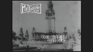 1901 Pan American Exposition Electric Tower Silent [upl. by Sybyl520]