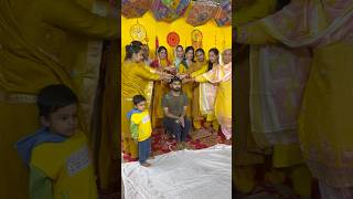 Haldi Ceremony ytshort trending viralshorts haldi haldiceremony wedding shorts [upl. by Atsyrk836]