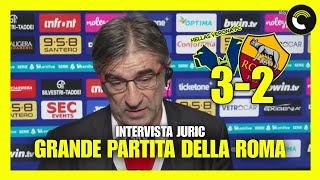 Intervista Juric dopo Verona  Roma 32  quotGrande Partita della Romaquot  Post Partita roma [upl. by Cirtemed75]