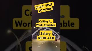 Dubai Visit To Work  Dubai Salary 42k  Dubai Employment Visa  Dubai Work Visa dubaiworkpermit [upl. by Nyladnarb]