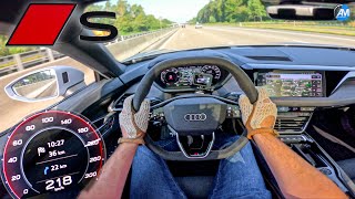 NEW etron GT S 680hp  0200 kmh acceleration🏁  by Automann in 4K [upl. by Uhayile668]