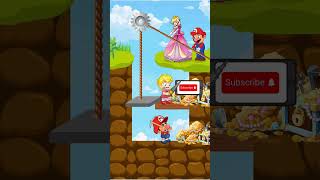 Good Deed Mining Duel Mario vs Princess Peach in the Ultimate Treasure Race [upl. by Isyad962]