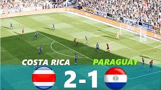 ⚽️Costa Rica 21 Paraguay  COPA 2024  Watching Along Gameplay [upl. by Schlesinger299]