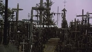 UICIDEBOY  1000 BLUNTS Lyric Video [upl. by Eadahc]