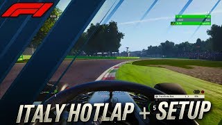 F1 2018 ITALY HOTLAP  SETUP WORLD RECORD  Monza [upl. by Thordia]