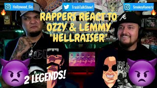 Rappers React To Ozzy Osbourne amp Lemmy quotHellraiserquot [upl. by Botzow]