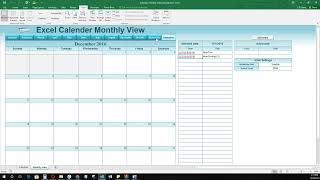 Dynamic Appointment Scheduler  Calendar Monthly View [upl. by Ytak]