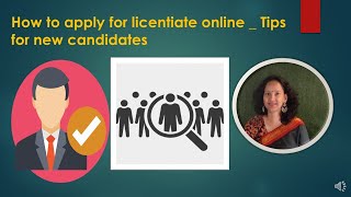 How to enroll for Licentiate exam under III I tips for new candidates II must watch [upl. by Annavoeg]