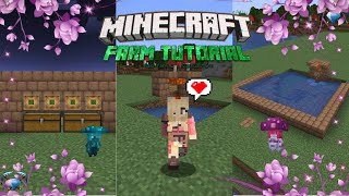 Minecraft easy raid farmcactus farm Minecraft farm tutorials [upl. by Eded]