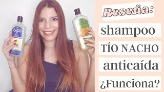 RESEÑA SHAMPOO TIO NACHO ANTICAÍDA [upl. by Olshausen]