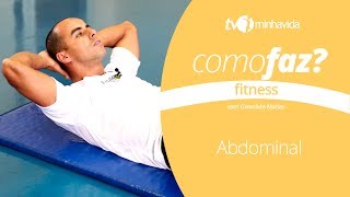 Abdominal faça o exercício corretamente e conquiste a barriga chapada [upl. by Ettevey]