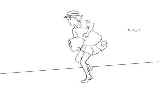 Whisper of the heart animation remake study the legs look stupid [upl. by Yecam425]