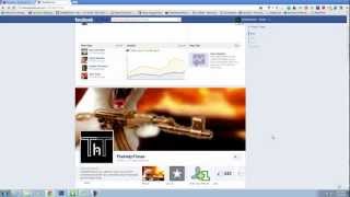 How to put Animated GIF as facebook Timeline Cover  Profile  Fan page [upl. by Risser956]