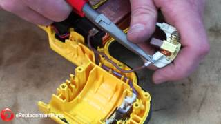 How to Replace the Brushes in a DeWalt DCD Series Cordless DrillA Quick Fix [upl. by Bannister]