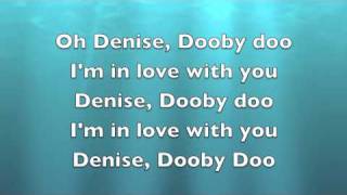 denise lyrics randy and the rainbow [upl. by Nalloh]