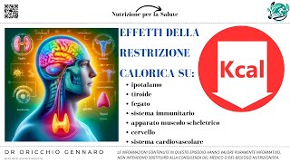 EFFETTI DELLA RESTRIZIONE CALORICA [upl. by Nylyoj]