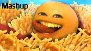 Annoying Orange Fryday but its the original song [upl. by Reynolds61]