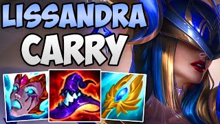 KOREAN CHALLENGER CARRIES WITH LISSANDRA  CHALLENGER LISSANDRA MID GAMEPLAY  Patch 131 S13 [upl. by Danby]