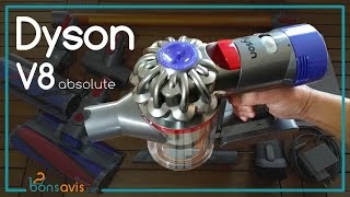 Dyson V8 absolute  Presentation │ Aspirateur balai sans fil │ Cordfree vacuum [upl. by Divan]