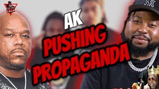 KingAkademiks GETS CHECKED by Wack 100 for tying to lie on kendricklamar [upl. by Iruj385]