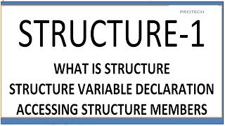 STRUCTURE  structure in c  structure in cHINDI  c programming [upl. by Ibloc568]