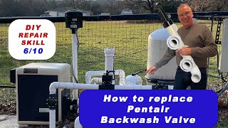 Pentair Backwash valve installation mistakes made [upl. by Zumstein]