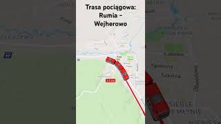 Trasa pociągowa Rumia  Wejherowo [upl. by Havard]