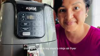 Ninja Air Fryer 1550Watt Programmable Base for Air Frying Review [upl. by Assirem50]