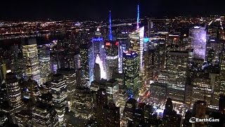 New Year’s Eve  Times Square in 4K – EarthCam [upl. by Oberheim]