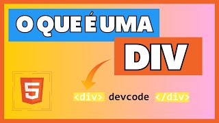 O que é DIV no HTML  Tutorial para iniciantes  Aula 08 [upl. by Jarvey419]