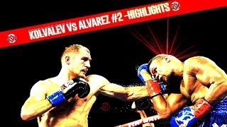 Sergey Kovalev vs Eleider Alvarez 2 Full Fight Highlights  Kovalev Regain Title Belt [upl. by Aelhsa218]