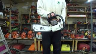 Stihl 036 Pro QS [upl. by Ahcsas429]