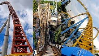 Every Roller Coaster At Hersheypark 4K Front Seat POV [upl. by Oman]