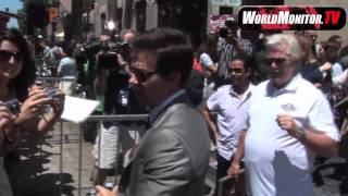 Mark Wahlberg arrives to Get a Star on the Hollywood Walk of Fame [upl. by Roye]