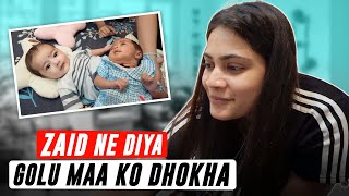 Zaid Ne Diya Golu Maa Ko Dhokha  Chiku Malik Vlogs [upl. by Bonnee947]