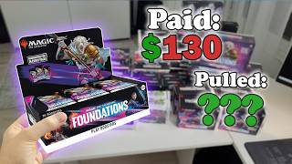 Lets Pull At Least 130  Foundations Play Booster Box Opening foundations [upl. by Vernita134]