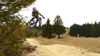 DH  BIKE PARK METABIEF  29122015 [upl. by Nohpets666]