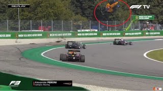 BIG Crash Monza F3 2019  Alex Peroni [upl. by Beverley]