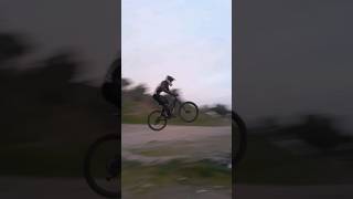 Flying downhill downhillbike bike mtblife mtb mountainbike bigjump mtbendurochile [upl. by Silsby794]