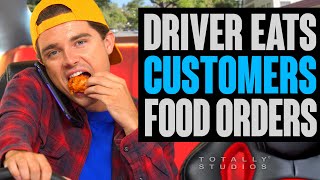 Delivery Driver Eats Customer Food [upl. by Okemak415]