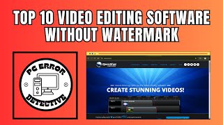 Top 10 Video Editing Software for Low End PC Without Watermark [upl. by Kevon78]